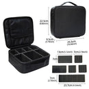 Nueva bolsa de cosméticos de gran capacidad para maquillaje de mujer, tatuajes de salón de belleza, caja de herramientas para decoración de uñas