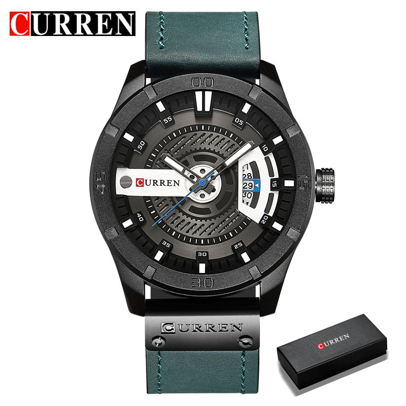 CURREN Hot Fashion Creative Uhren Casual Military Quarz Sport Armbanduhr Display Date Male Clock Hodinky Relogio Masculino