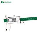 FUJIWARA Digital Display Stainless Steel Calipers 0-150mm 1/64 Fraction/MM/Inch LCD Electronic Vernier Caliper IP54 Waterproof