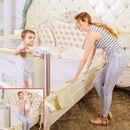 Babybett Zaun Sicherheitstor Baby Barriere für Betten Krippe Geländer Sicherheitszäune Baby Laufstall Aktivitätszentrum Kinderbett Leitplanke
