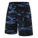 Men's Shorts Fitness Shorts Running Sports Men's Fitness Shorts Camouflage Zipper Pocket Sports Shorts