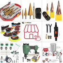 FivePears Lijadora orbital neumática Amoladora de aire, 125 mm / 150 mm Máquina de pulido / rectificado excéntrica al vacío Herramientas neumáticas