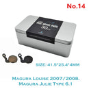 30PRS MTB bike Hydraulic brake pad For shimano sram avid magura formula hayes zoom. Tailored for cycling enthusiasts EOOZ