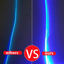 8M RGB Fiber Optic Car Interior Decorative Ambient Light App Sound Control LED Strip Cigarette Lighter Auto Atmosphere Lamp 12V