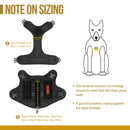 OneTigris Dog Harness Vest for Walking Hiking Hunting Tactical Military Water-Resistant MOLLE Training Harness for Service Dog