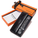 KAVIS Genuine Leather Women Wallet New Style Female Portomonee Fashion Money Bags Zipper Card Holder Handy Perse High Capacity