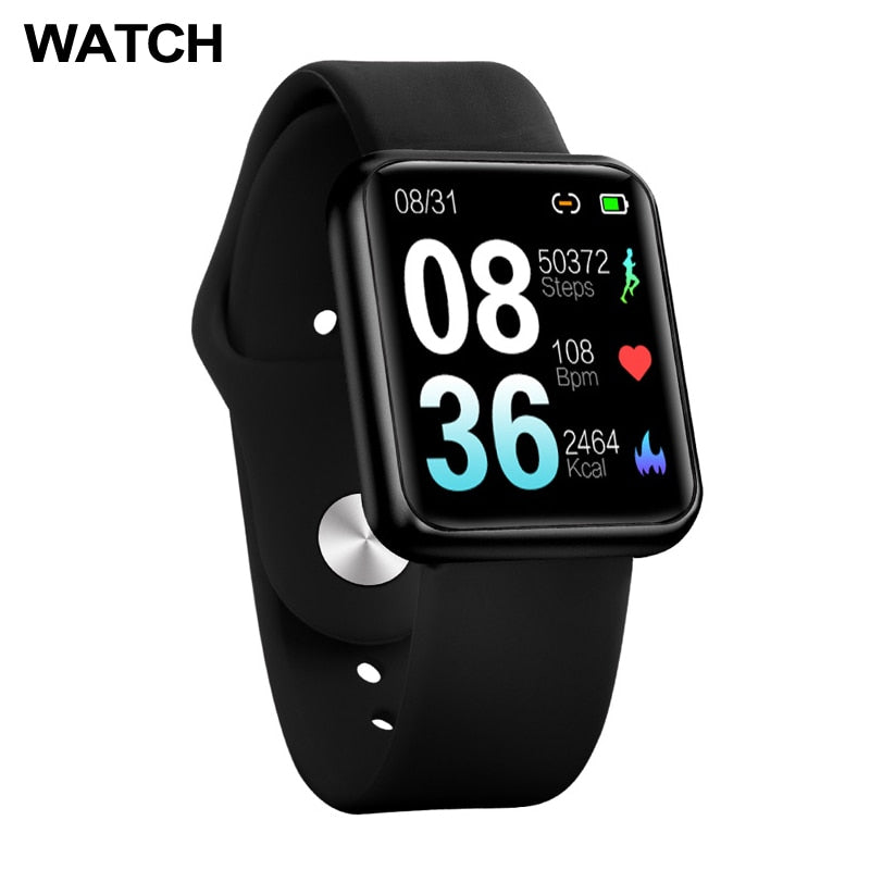 Reloj inteligente Bluetooth resistente al agua para hombres y mujeres, reloj inteligente para Apple Watch, IPhone, Android, Monitor de ritmo cardíaco, rastreador de Fitness