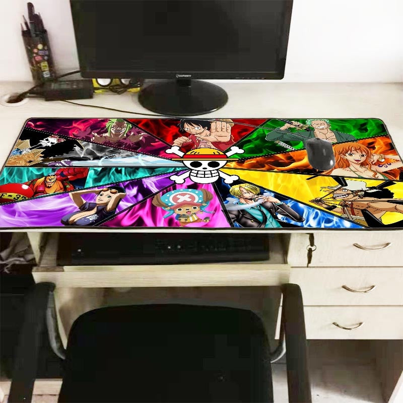 Alfombrilla de ratón de Anime XGZ, alfombrilla de ratón para juegos, alfombrilla de ratón grande de dibujos animados de Anime, alfombrilla de ratón de goma, alfombrilla de teclado, alfombrilla de mesa, alfombrillas de ratón para PC con borde de bloqueo