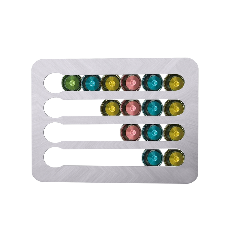 Nespresso Coffee Capsule Holder Stand Rotary Coffee Pod Tower Rack Rotatable Coffee Pod Storage Shelves Storage 24/40PCS Capsule