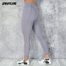 SVOKOR, conjunto de Yoga geométrico, traje deportivo transpirable para Fitness, Sujetador deportivo, mallas de gimnasio de cintura alta para mujer, pantalones de entrenamiento, ropa deportiva