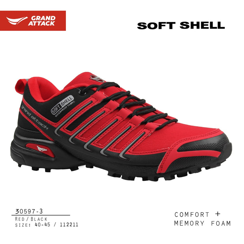 Grand Attack Herrenschuhe Trail Running Sneakers Outdoor Walking Wandern Trekking Rucksackreisen Rutschfeste wasserfeste Turnschuhe