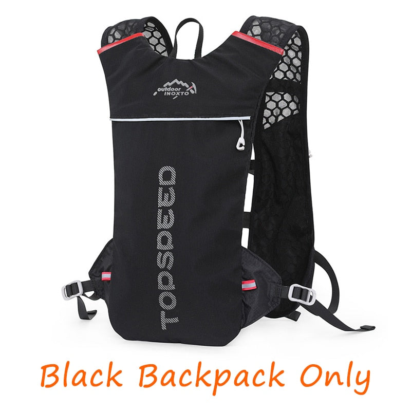 Ultraleichter Trailrunning-Rucksack, Outdoor-Sport, Radfahren, Trinkweste, Rucksack, Tasche, 1,5 l, Wasserbeutel, Blase