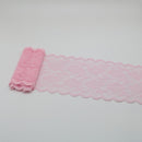 2 Yards Elastic Lace Ribbon Flowers Trim 150MM Wide Embroidery African Lace Fabric Trimmings For Wedding Dress Sewing Diy Crafts