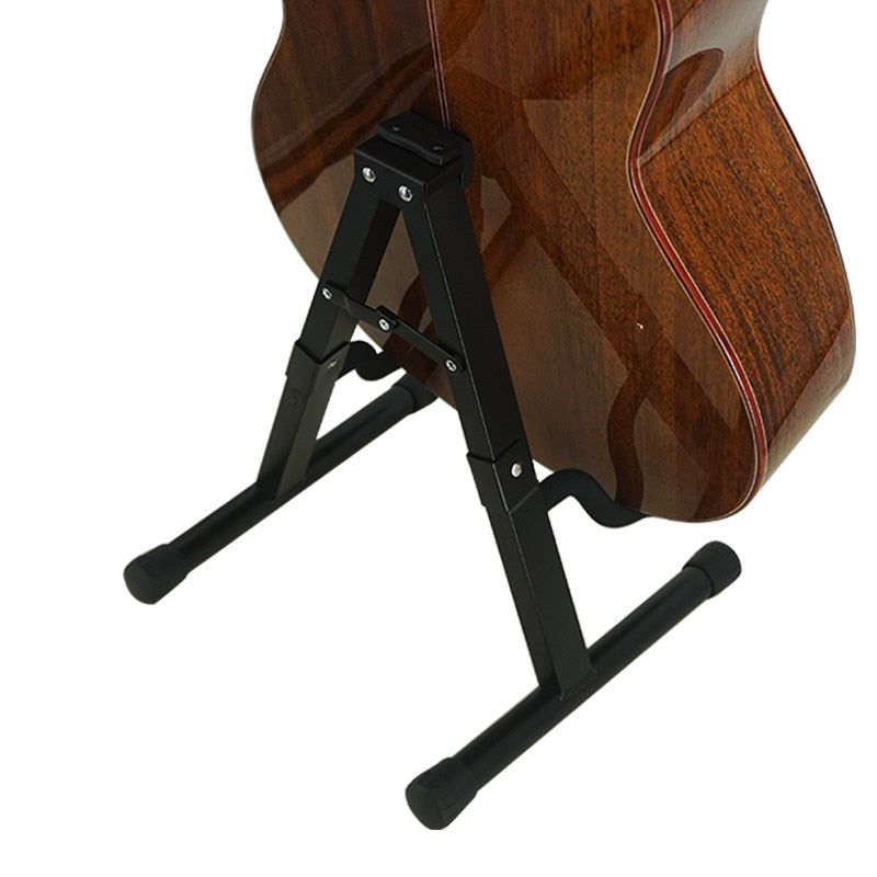 Soporte de guitarra portátil plegable Universal, trípode ligero plegable, instrumento de cuerda, estante Musical, accesorios para guitarra