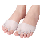 Silicone Forefoot Pads Pain Relief Inserts Pads Toe Separator Soft Gel Insoles Finger Toe Protector Foot Care High Heels Pads