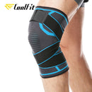 CoolFit 1PCS Dual-use Pressurized Knee Pads Strap Removable Knee Brace Support Crossfit Fitness Running Sports Knee Protector