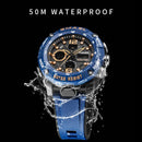 Sport Watches Waterproof 50M SMAEL Top Brand Luxury Watch Alarm Clock For Male Digital 8039 Men&