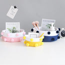INS Nordic Pompom Cotton Rope Storage Baskets Woven Desktop Sundries Kids Toys Organizer Box Dirty Clothes Laundry Basket Hamper