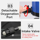 Sunsun Silent 4 in 1 Internal Aquarium Filter Pump Submersible Fish Tank Water Pump Filter Wave Surf Circulation Oxygen Pump