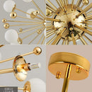 Sputnik Firework Chandelier Lighting Moderne Pendelleuchte / Deckenleuchte für Wohnzimmer Schlafzimmer Esszimmer