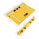 Handle Hole Locator Door Handle Knob and Pull Installation Jig and Shelf Pin Jig Boring Hole 5/6mm Drill Guide Woodworking Tools