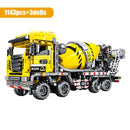 SEMBO City Engineering Bulldozer Crane Car Truck Excavator Roller Building Blocks Construction Bricks Toy for Children
