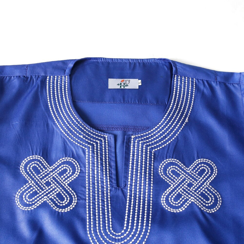 H&amp;D South Africa Couple Clothes African Dresses For Men And Women Dashiki Embroidery Clothing Short Sleeve T-shirt Ankara Dress