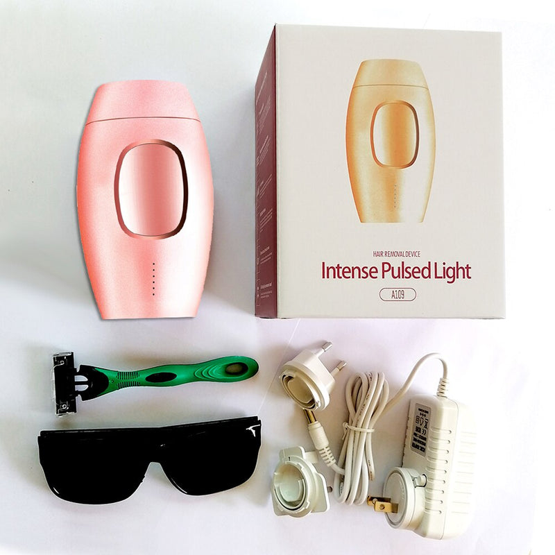 600000 Flashes permanente IPL depilación láser máquina depiladora Facial para mujeres cuerpo sin dolor Bikini Depiladora