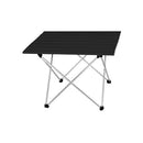Aluminum Alloy Portable Table Outdoor Furniture Foldable Folding Camping Hiking Desk Traveling Outdoor Picnic Table Furniture