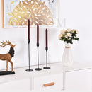 Candelabros de Metal IMUWEN, candelabro de lujo, soporte de vela de boda a la moda, candelero exquisito, candelabro, mesa, decoración del hogar