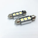 10pcs Dome ligh Festoon 36mm 39mm 41mm SMD 5050 LED White  Car Light CANBUS Error Free C5W LED Lamp auto Bulb interior light 12V