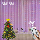 3m 100/200/300 LED Curtain String Light Flash Garland Rustic Wedding Party Decoration Table Bridal Shower Bachelorette Home Gift