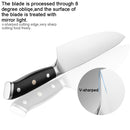 XITUO, 7 Uds., juego de cuchillos de cocina, cuchillo de Chef de acero alemán, cuchillo Santoku japonés, cuchillo de carnicero, cuchillos para pelar, cuchillo para deshuesar, herramienta de cocina