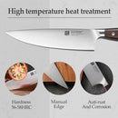 XINZUO 8'' Chef Knife German DIN 1.4116 Steel Kitchen Knives Stainless Steel Meat Vegetables Knife Kitchen Red Sandalwood Handle