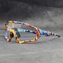 Brand New Photochromic Cycling Goggles Mountain Bike Cycling Glasses Outdoor Sports Cycling Sunglasses UV400 Eyewear 1 Lens