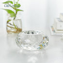 Top grade K9 Crystal Glass Tealight Candle Holder for home bar decor and table centerpieces