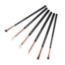 Jessup Makeup Brushes Kit 6-25pcs Black/Rose Gold Powder Foundation Eyeshadow Line Highlighter Concealer Blender Cosmetic Set