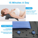 Back Stretcher Lower Lumbar Pain With Neck Massage Magnetic Therapy Acupressure Fitness Device Cervical And Spinal Pain Relieve