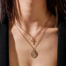 Silver Color Cross Necklaces &amp; Pendants for Women Choker Clavicle Chain Jewelry Femme Bijoux Collares