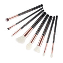 Jessup Makeup Brushes Kit 6-25pcs Black/Rose Gold Powder Foundation Eyeshadow Line Highlighter Concealer Blender Cosmetic Set