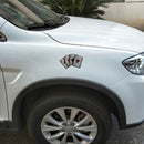 YJZT 15.2CM*9.8CM  Cartoon Playing Cards A Decal PVC Motorcycle Car Sticker  11-00780