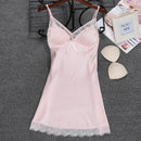 Sexy Womens Night Robe Strap Top Pajamas Suit Summer Two Piec Sleepwear Sets Casual Home Wear Nightwear Sleep Kimono Bath Gown
