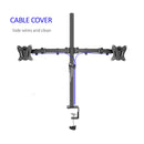 400mm DL-T902-240 Desktop Stand Full Motion 360 Degree steel Monitor Holder 10"-27" clamp base Monitor Mount Arm Load 12kg