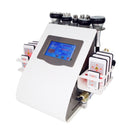 AURO New 6 in 1 Vacuum Ultrasonic Cavitation Liposuction Machine RF Weight Loss Radio Frequency RF Slim Beauty Machine for Free