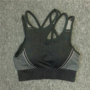 Yoga Set Women Sleeveless Sport Suit Workout Gym Clothes Fitness Sports Bra High Waist Shorts 2 Piece Utra Seamless Sportswear