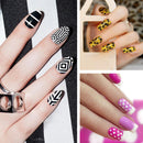 Biutee 8Colors Kit Nail Stamping Gel Polish Set 8ml Stamp Print Oil UV Gel Vanish Soak Off Varnish For Nail Art Stamping Plates