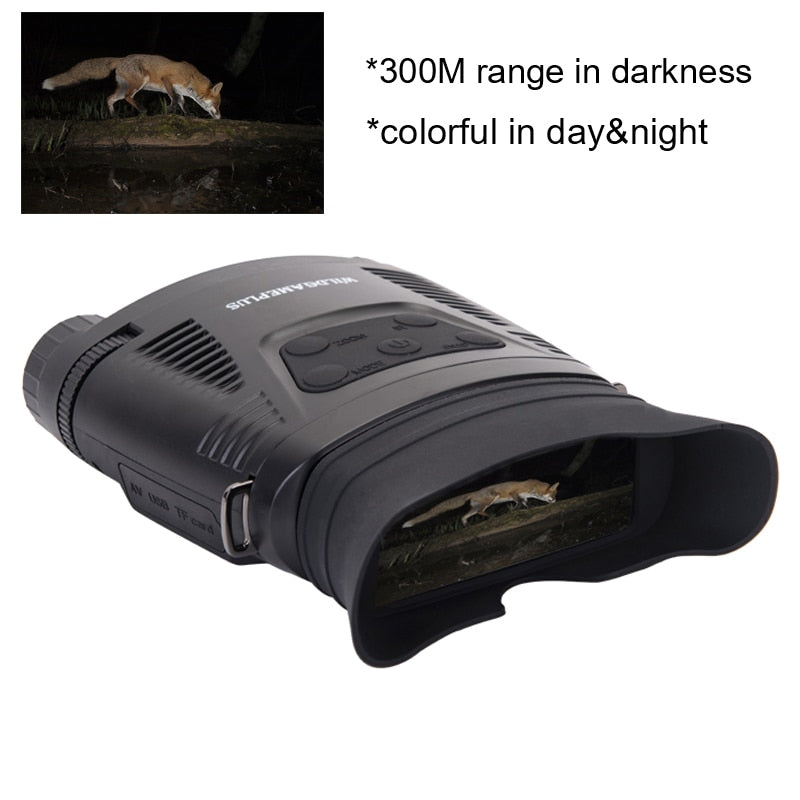 WILDGAMEPLUS NV200C Infrared Night Vision Binoculars Telescope 7X21 Zoom Digital IR Hunting Night Vision Goggles Optical Hunter