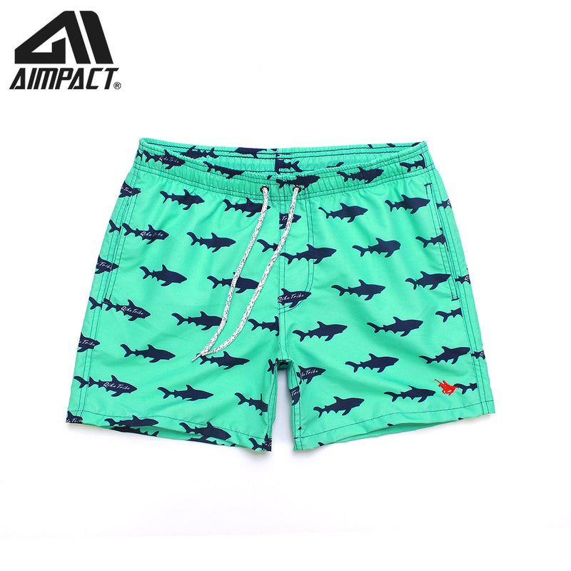 Tropical Summer Holiday Beach Swimming Short Trunks Fast Dry Men&