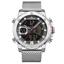 New Watches NAVIFORCE Top Brand Luxury Gold Quartz Mens Watch Waterproof Big Sport Wrist Watch Stainless Steel Date Reloj Hombre