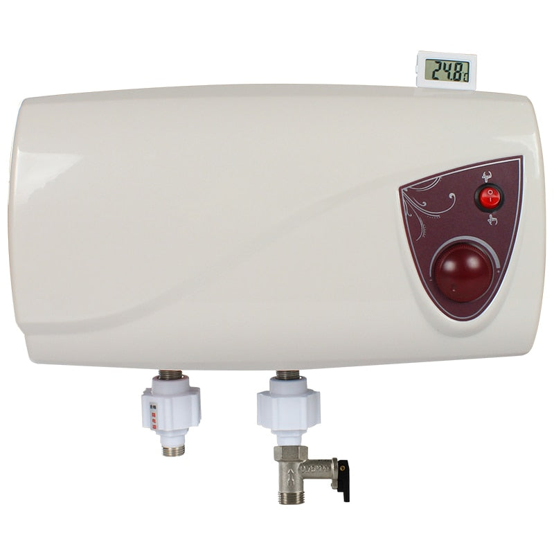 12V Warmwasserbereiter mit Wassertemperaturanzeige für Wohnmobil, Wohnwagen, Wohnmobil und Boot Wohnmobil